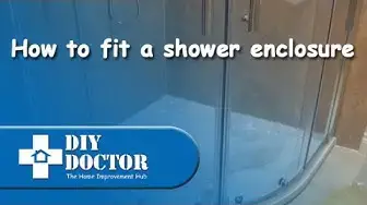 'Video thumbnail for How to fit a shower enclosure'