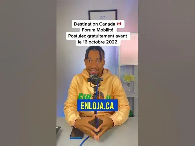 'Video thumbnail for Postulez à Destination Canada 🇨🇦 2023'