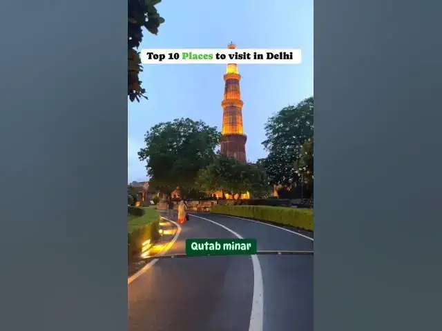 'Video thumbnail for दिल्ली में घूमने की जगह - Delhi Tourist Places #delhi #travel #touristplace'
