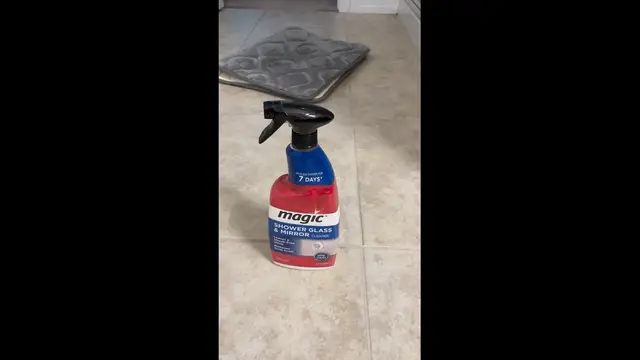 'Video thumbnail for How to clean shower tracks with Magic Glass and Mirror cleaner'