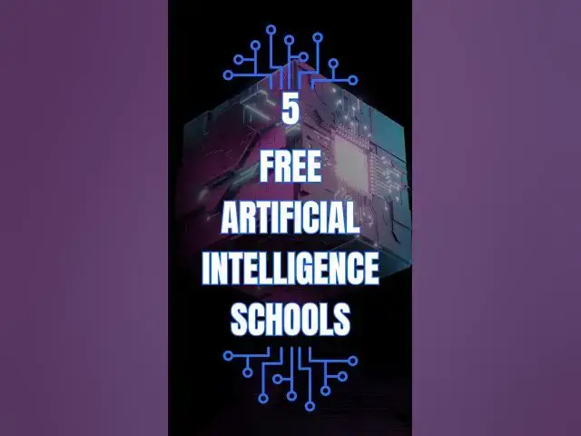 'Video thumbnail for 5 Free Artificial Intelligence Schools for International Students #scholarship #studyabroad'