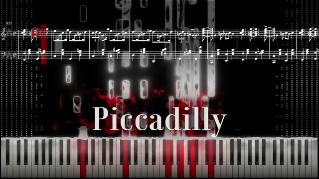 'Video thumbnail for "Piccadilly" Piano Tutorial | Sheet Music | Fats Waller'