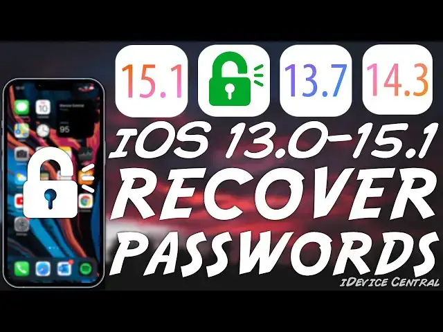 'Video thumbnail for iOS 15.1 / 15 / 14.0: How to Recover Stored Passwords For Websites & App Login (No Jailbreak)'