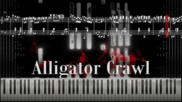 'Video thumbnail for "Alligator Crawl" Piano Tutorial | Sheet Music | Fats Waller'