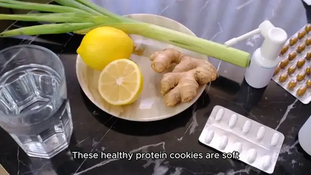 'Video thumbnail for protein cookie recipe'