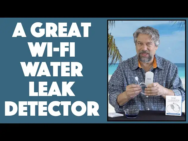 'Video thumbnail for SimpleSence Capteur Wi-Fi Water Leak Detector -- DEMO & REVIEW'