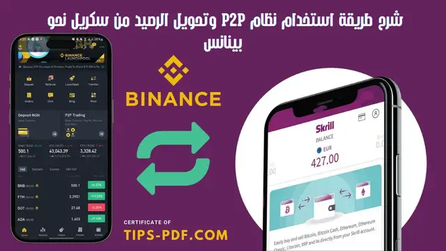 'Video thumbnail for شرح طريقة استخدام نظام P2P وتحويل الرصيد من سكريل نحو بينانس'
