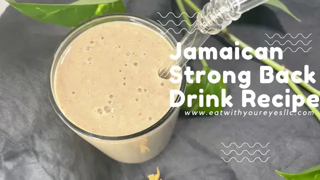 'Video thumbnail for Jamaica Peanut Punch | 馃嚡馃嚥 Strong Back | Eat With Your Eyes LLC Recipe'
