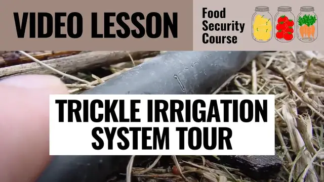 'Video thumbnail for VIDEO   TRICKLE IRRIGATION SYSTEM TOUR'