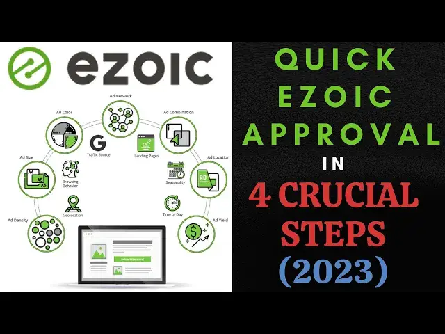 'Video thumbnail for Fast Ezoic Approval in 2023 with 4 Crucial Steps'