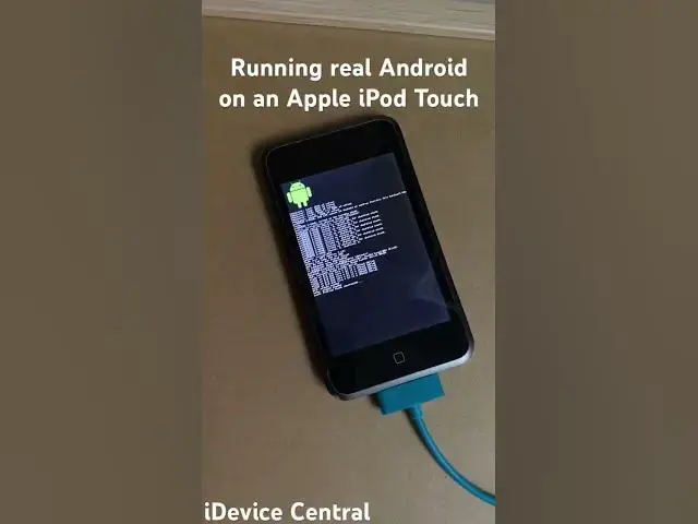 'Video thumbnail for Running REAL ANDROID on an Apple iPod Touch!'