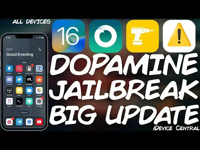 'Video thumbnail for NEW Dopamine JAILBREAK RELEASED! Also Fixes WiFi Bug!'