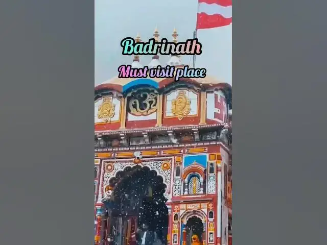 'Video thumbnail for Badrinath Must Visit Places in Hindi #badrinath #shorts #viral'