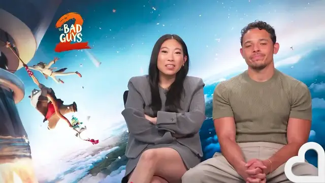 'Video thumbnail for Awkwafina and Anthony Ramos’ friendship is over'