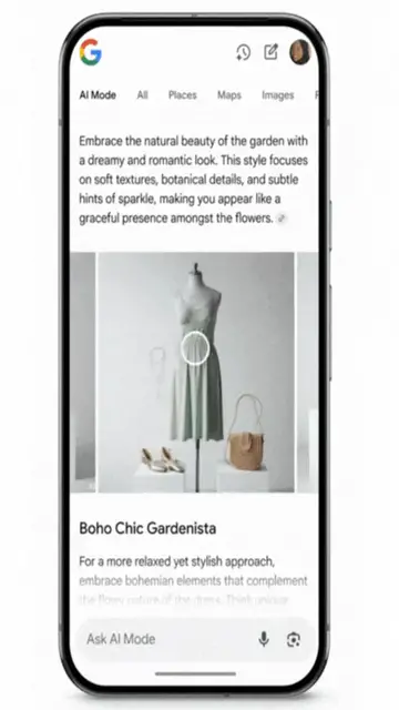 'Video thumbnail for 🛍️ Ask Google Before You Shop! 🤖👗 Try-On Clothes with AI 🧠'