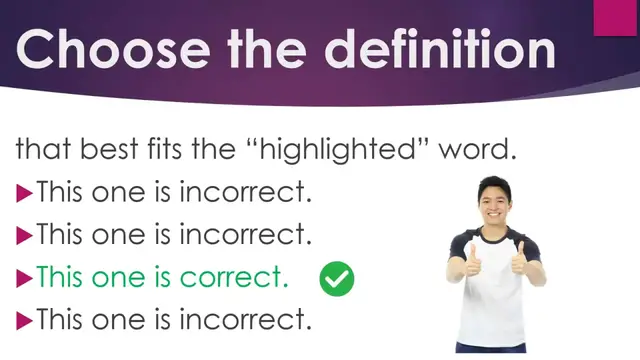 'Video thumbnail for Learn English:  Academic Vocabulary Quiz 12'