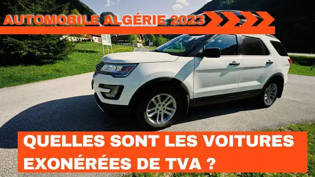 'Video thumbnail for 🚙 Automobile Algérie 2023 : quelles sont les voitures exonérées de TVA ?'