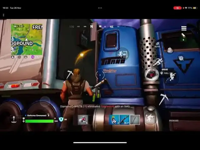 'Video thumbnail for My first time playing Fortnite'