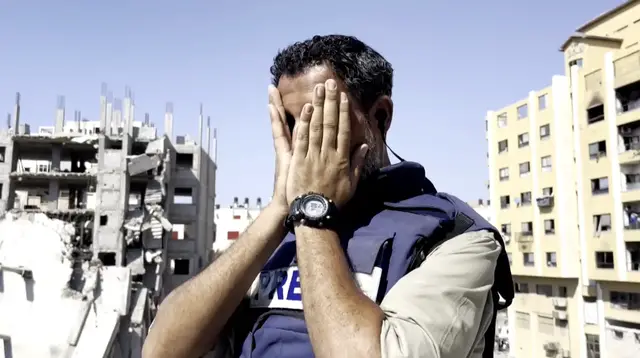 'Video thumbnail for Al Jazeera reporters face hunger in Gaza'