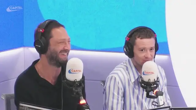 'Video thumbnail for The Fantastic Four's Joseph Quinn and Ebon Moss-Bachrach snitch on Pedro Pascal! | Capital'