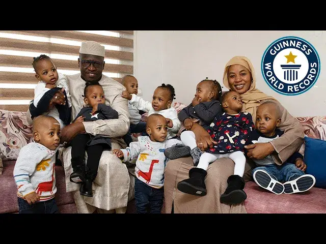 'Video thumbnail for Meet the Miracle Nonuplets'