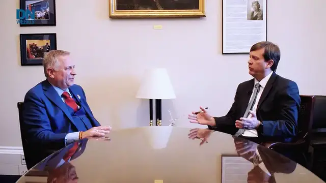 'Video thumbnail for House Veterans’ Chair vows tight oversight on budget as VA eyes efficiency'