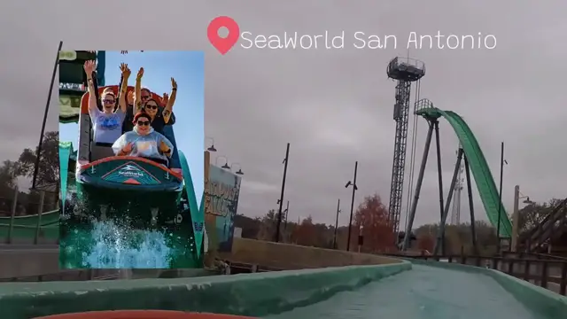 'Video thumbnail for Catapult Falls POV SeaWorld San Antonio'