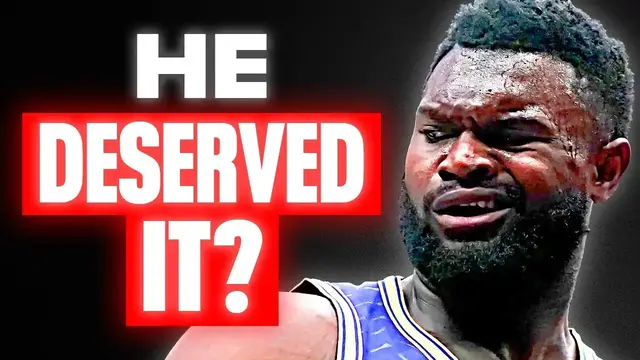 'Video thumbnail for The Zion Williamson Suspension Was WELL Deserved'