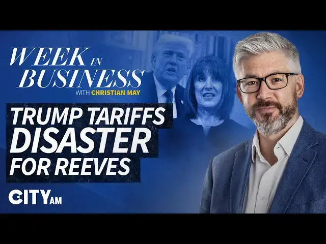 'Video thumbnail for Will Trump’s tariffs mean lower growth and higher taxes in the UK? | Week in Business'