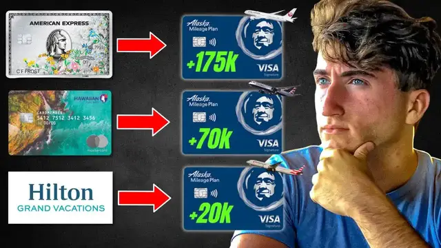 'Video thumbnail for anthony venture: unlock alaska airlines miles fast: credit card secrets & travel rewards'