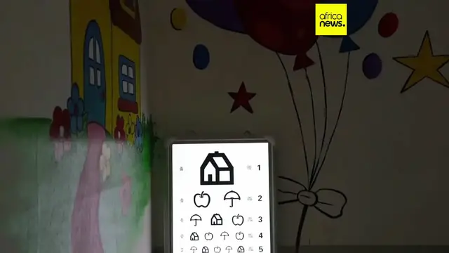 'Video thumbnail for Burkina Faso's only eye doctor for children sees trauma of both play and conflict'
