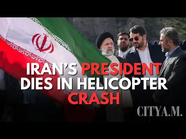 'Video thumbnail for Iranian President Ebrahim Raisi dies in helicopter crash – what happens next?'