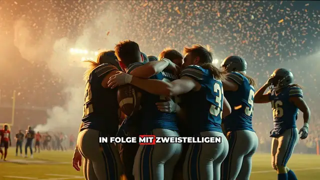 'Video thumbnail for Detroit Lions: Erstmals zwei Seasons in Folge mit zweistelligen Siegen'