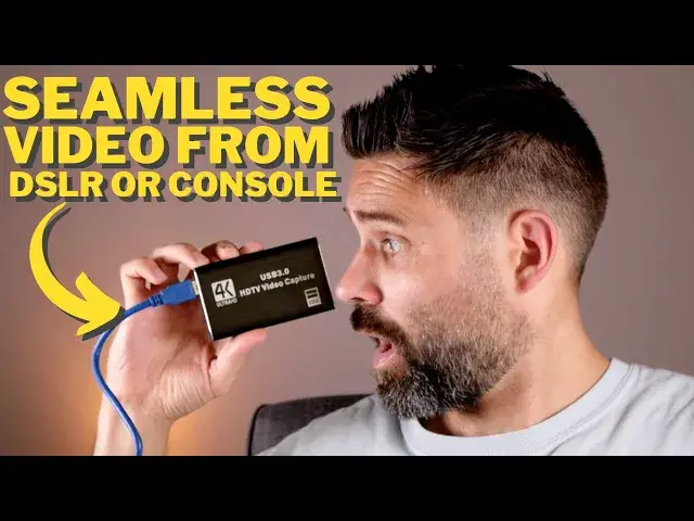 'Video thumbnail for Record HDMI Right On Your Computer: DSLR & Gaming Console'
