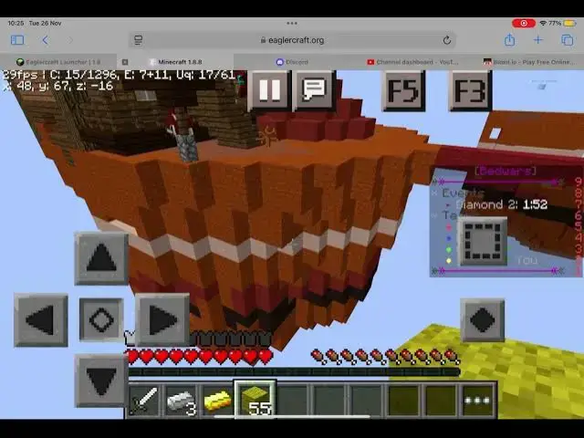 'Video thumbnail for Minecraft BEDWAR'
