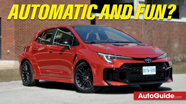 'Video thumbnail for Toyota GR Corolla AutoMatic Review: Automatic for the People'