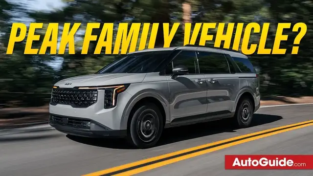 'Video thumbnail for Peak Family Vehicle? 2025 Kia Carnival Hybrid First Drive'