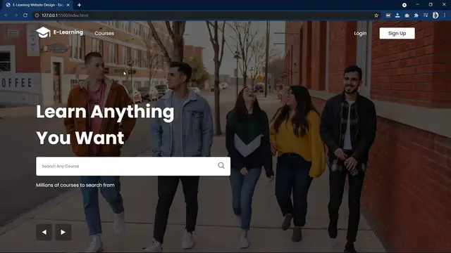 'Video thumbnail for How To Make Responsive Website Design Using HTML And CSS'