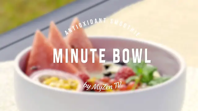 'Video thumbnail for Antioxidant Smoothie - Minute Bowl'