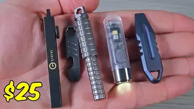 'Video thumbnail for 15 EDC Key Chain Gadgets Under $25'
