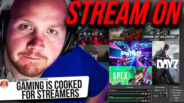 'Video thumbnail for gwm: timthetatman's take: is gaming cooked?'