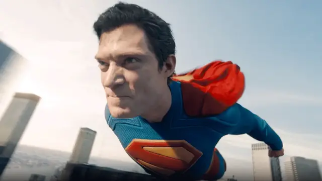 'Video thumbnail for Superman: Exclusive Clip with David Corenswet Intro'