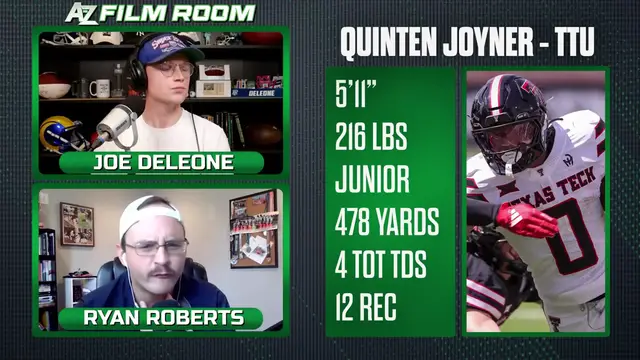 'Video thumbnail for Texas Tech RB Quinten Joyner 2026 NFL Draft'