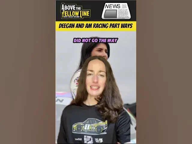 'Video thumbnail for Hailie Deegan and AM Racing are Done. Effective Immediately'