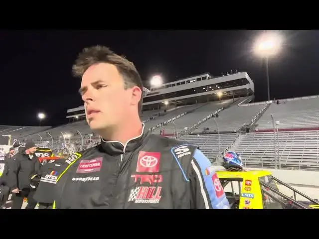 'Video thumbnail for Timmy Hill Felt “Disrespected” by Stewart Friesen at Martinsville'