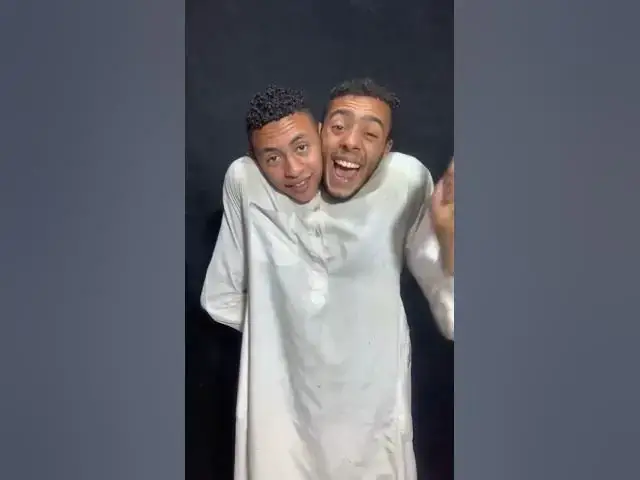 'Video thumbnail for مش عايز يبدل😂😂❤️ #اتنين_في_واحد'