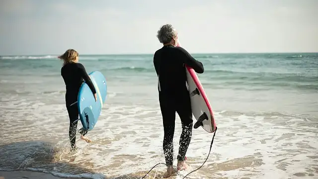 'Video thumbnail for Klaipėda’s elderly residents discover bodyboarding on the Baltic coast'