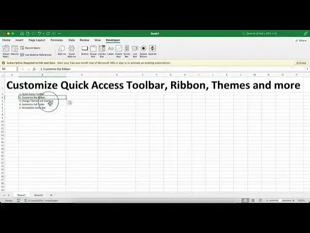 'Video thumbnail for Tùy chỉnh Quick Access Toolbar, Ribbon, Themes và hơn thế nữa'