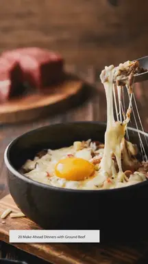 'Video thumbnail for 20 Make-Ahead Ground Beef Dinners for Easy Meal Prep'