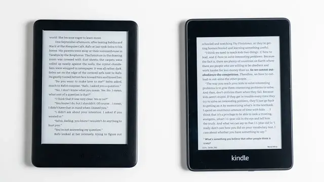 'Video thumbnail for Amazon Kindle 2019 & Kindle Paperwhite Review & Comparison'